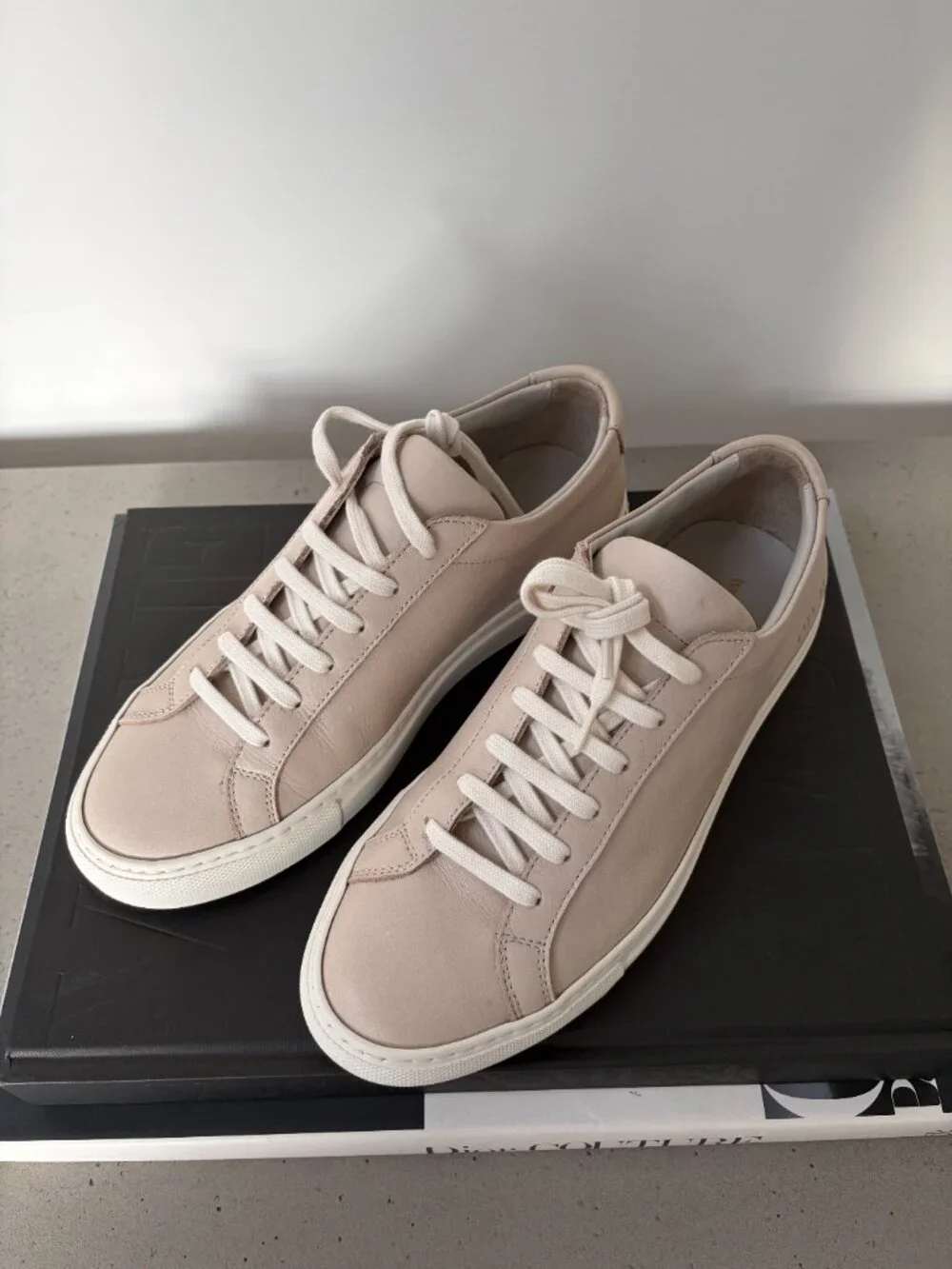 Authentic Common Projects Achilles Low — Tofu, Size EU 37 (US ~6.5–7) NWOT